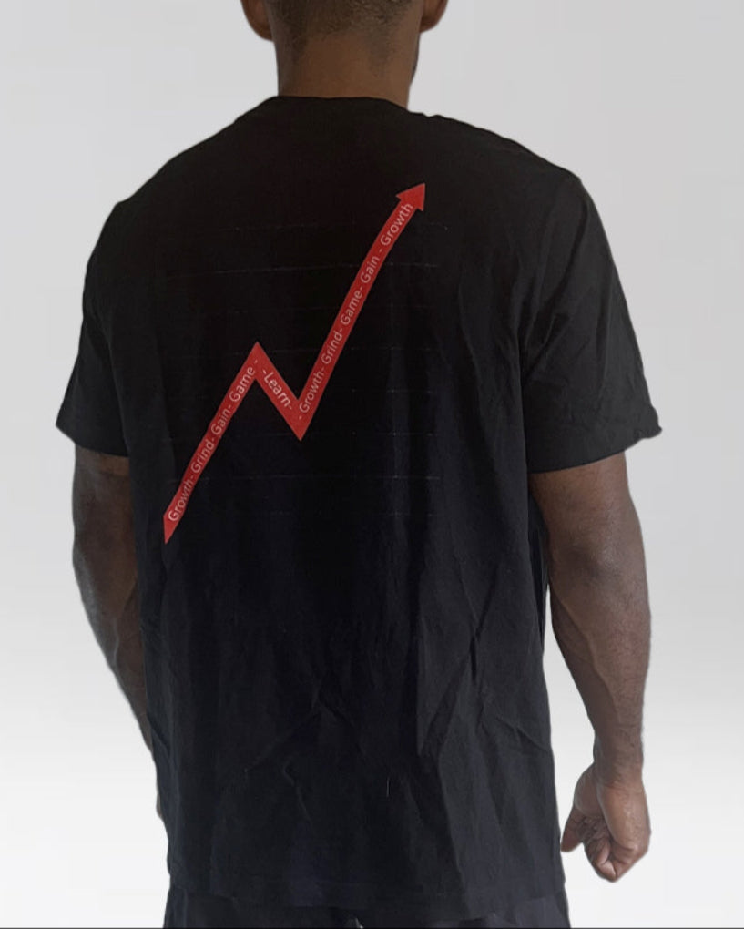 T-Shirt Growth - Noir